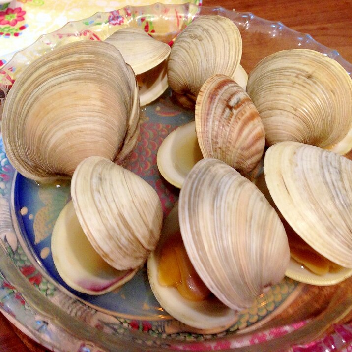 レンジで簡単 ホンビノス貝の酒蒸し レシピ 作り方 By Chococco3215 楽天レシピ レンジで簡単 ホンビノス貝の酒蒸し レシピ 作り方 By Chococco3215 楽天レシピ